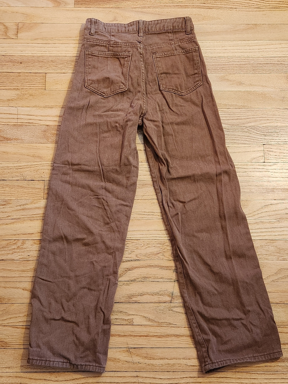 Hot Topic Straight Leg Jeans Brown